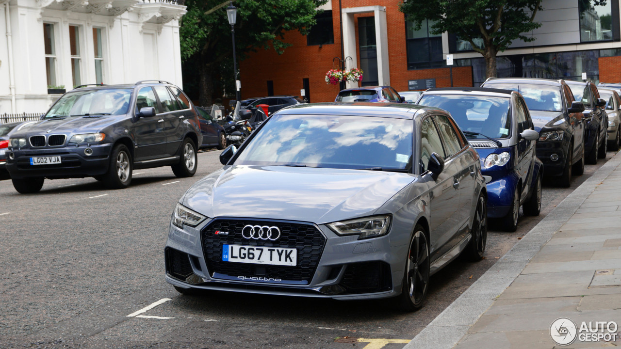 Audi RS3 Sportback 8V 2018