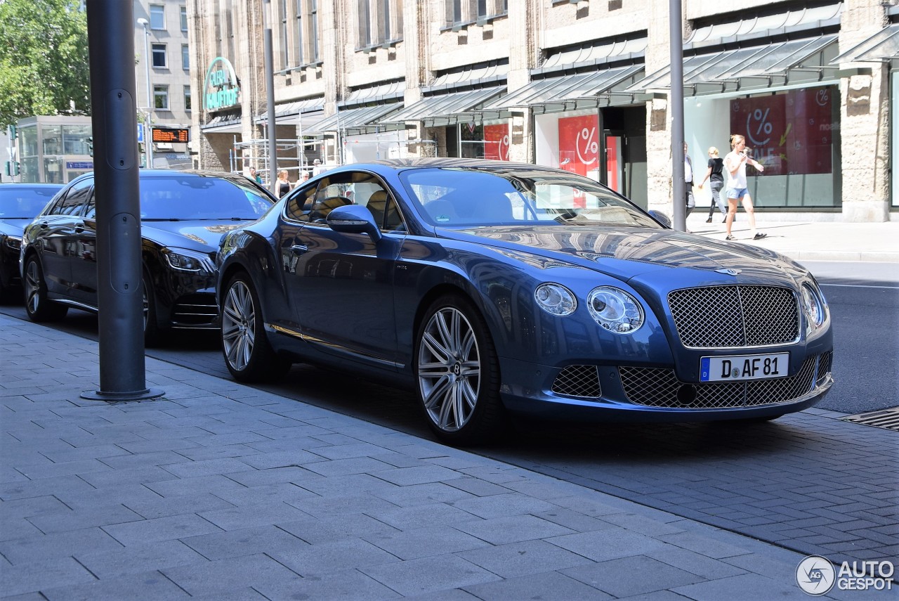 Bentley Continental GT Speed 2012