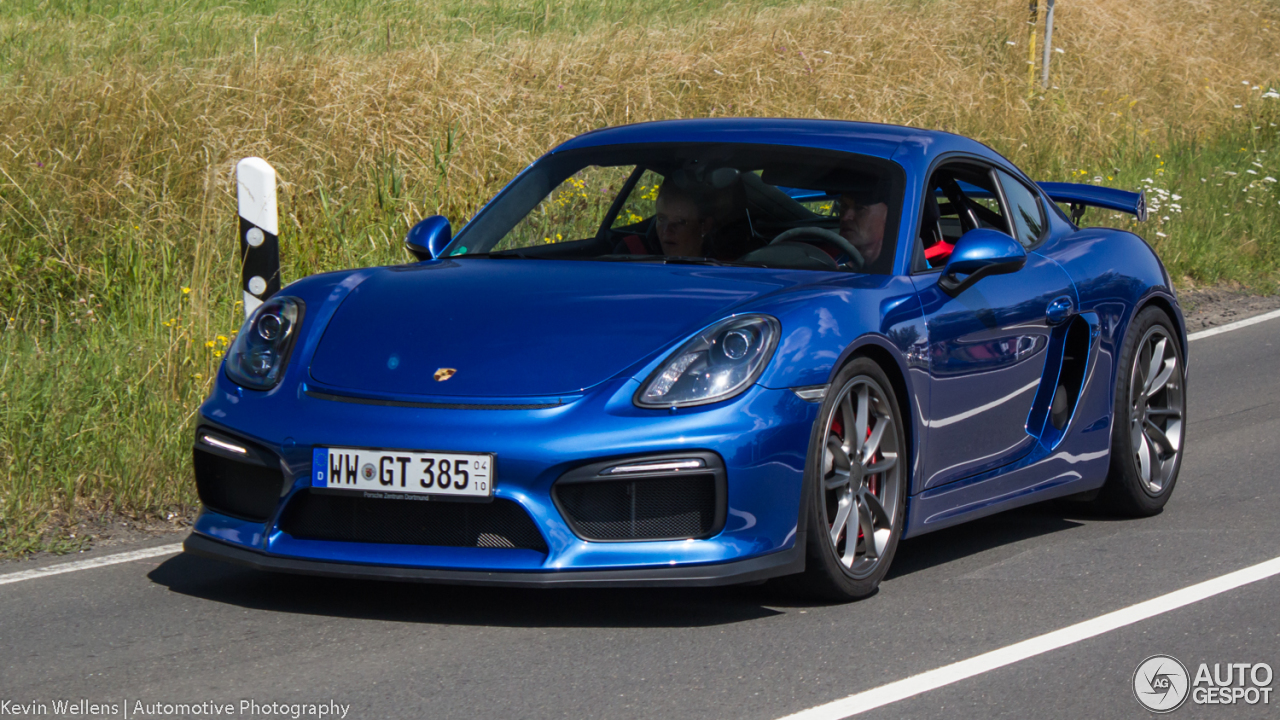 Porsche 981 Cayman GT4