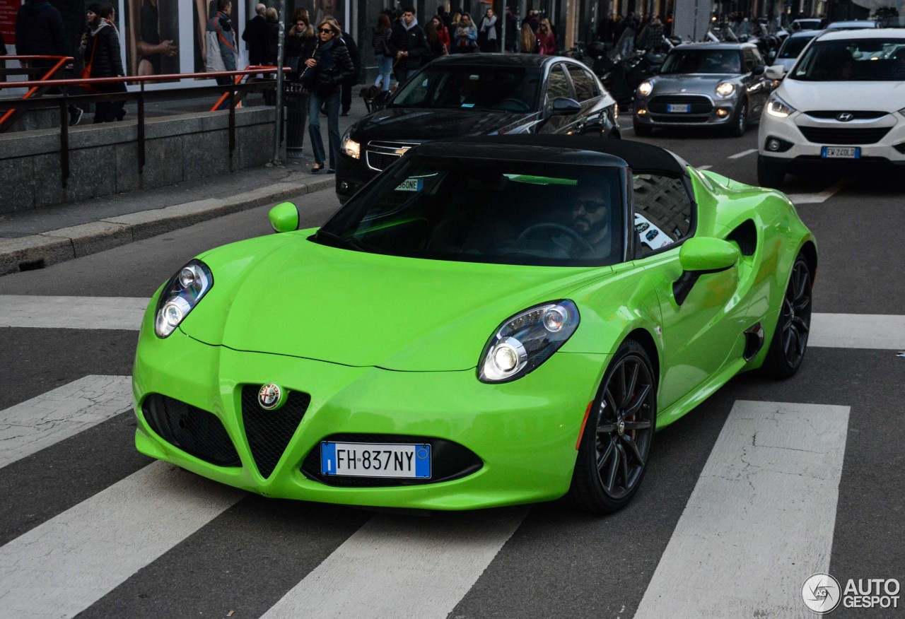 Alfa Romeo 4C Spider