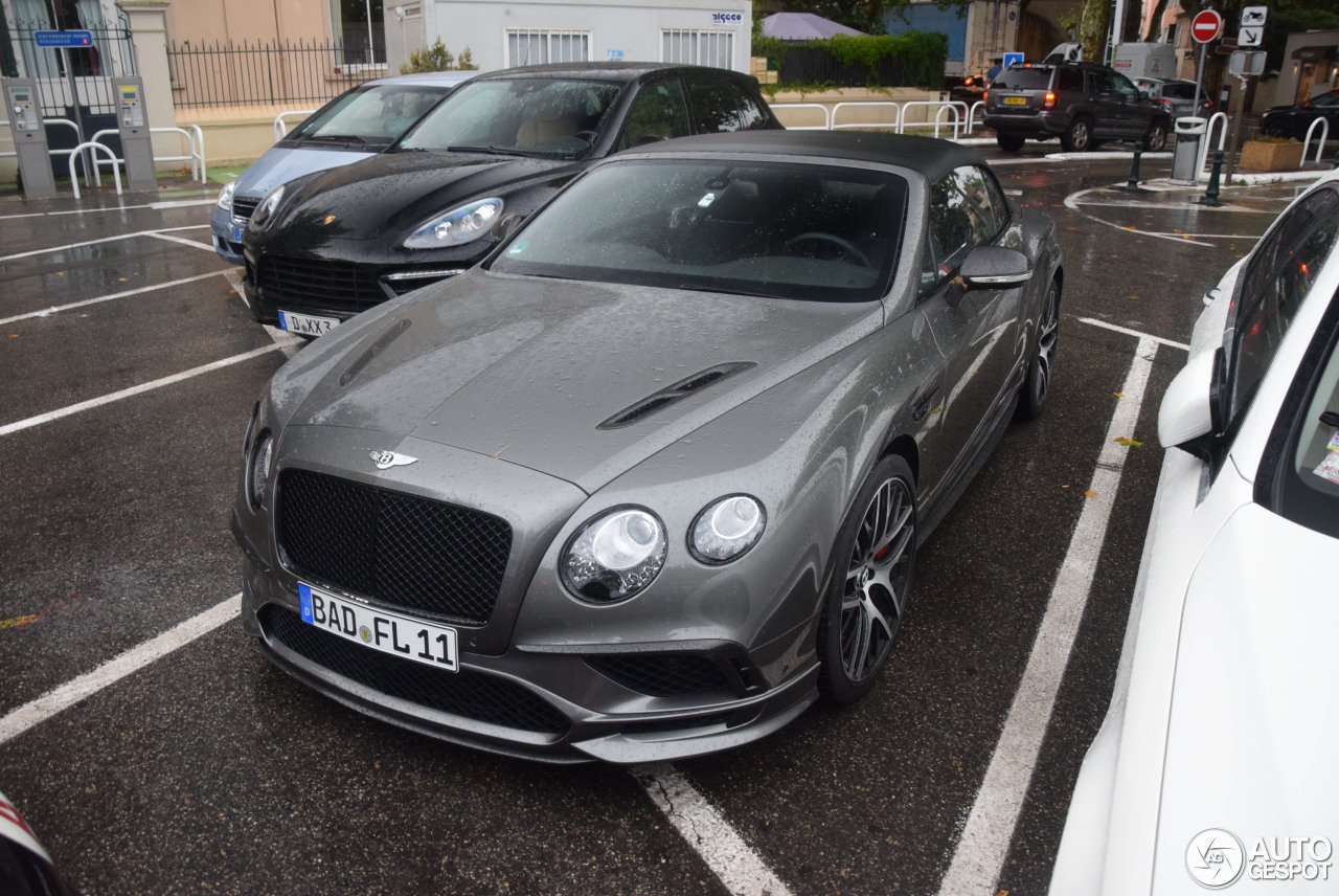 Bentley Continental Supersports Convertible 2018