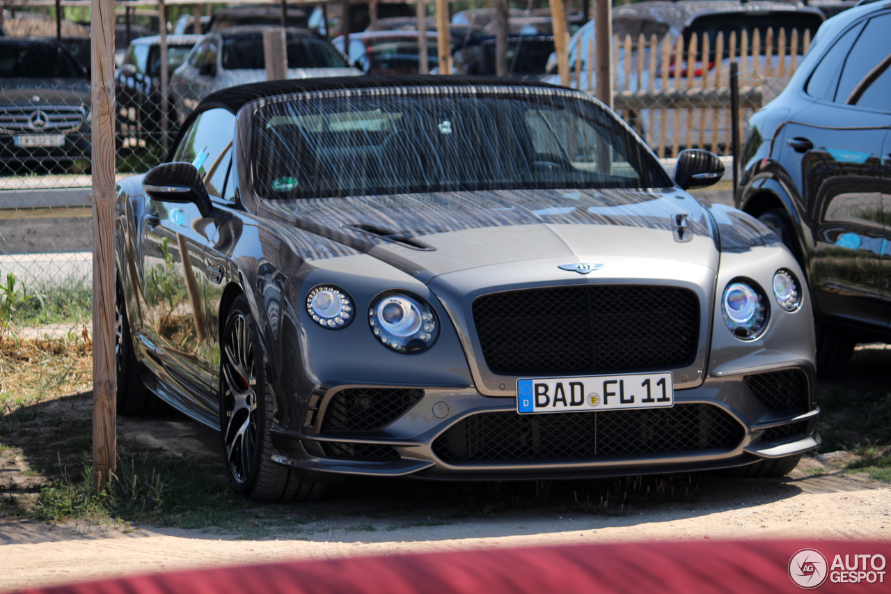 Bentley Continental Supersports Convertible 2018