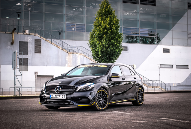 Mercedes-AMG A 45 W176 Yellow Night Edition