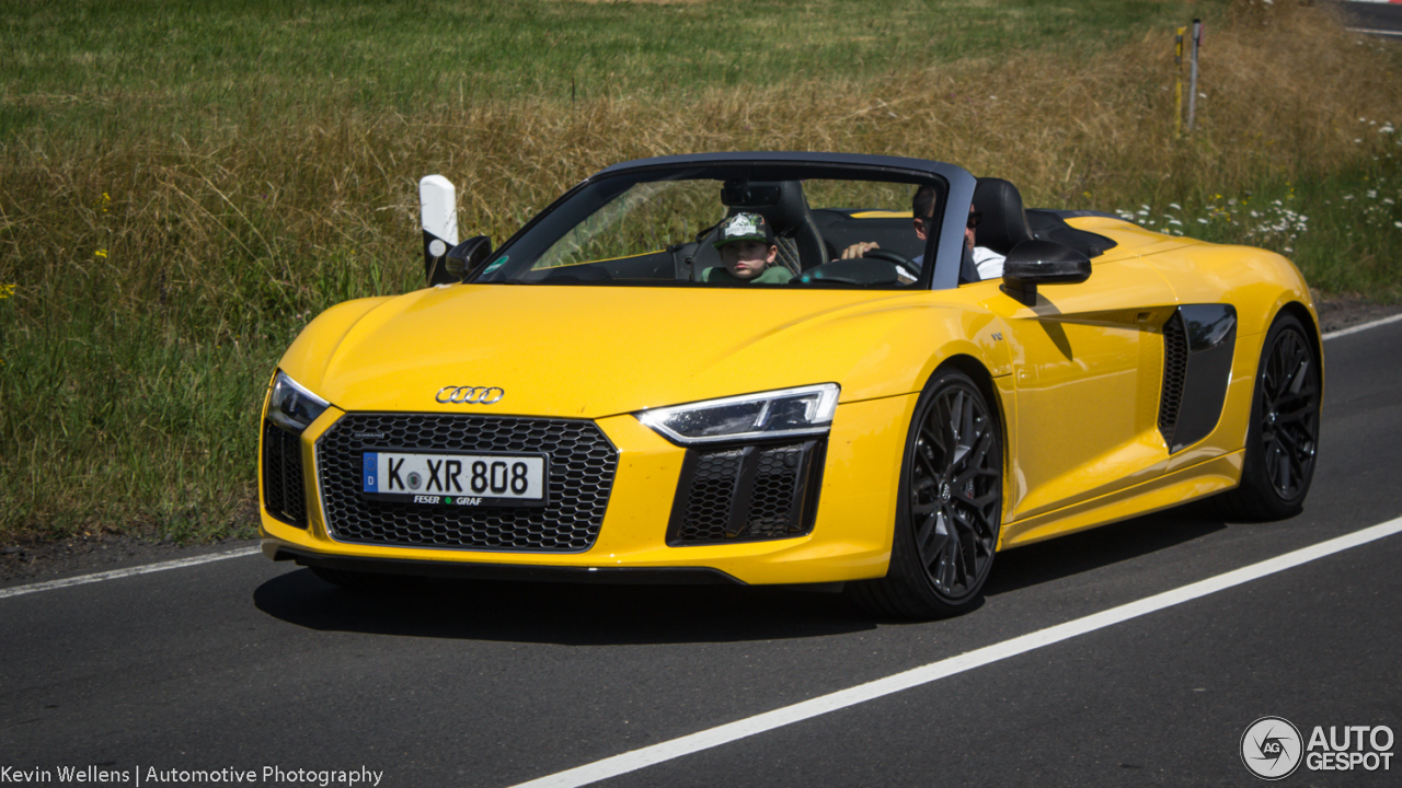 Audi R8 V10 Spyder 2016