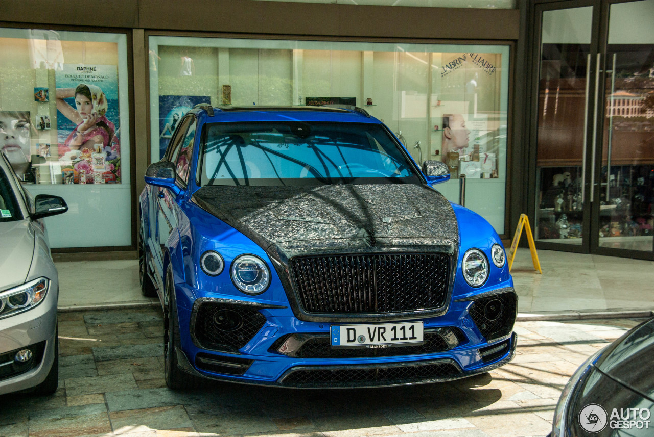 Bentley Mansory Bentayga Bleurion Collage