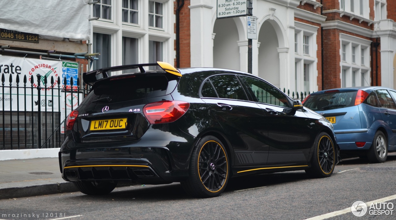 Mercedes-AMG A 45 W176 Yellow Night Edition