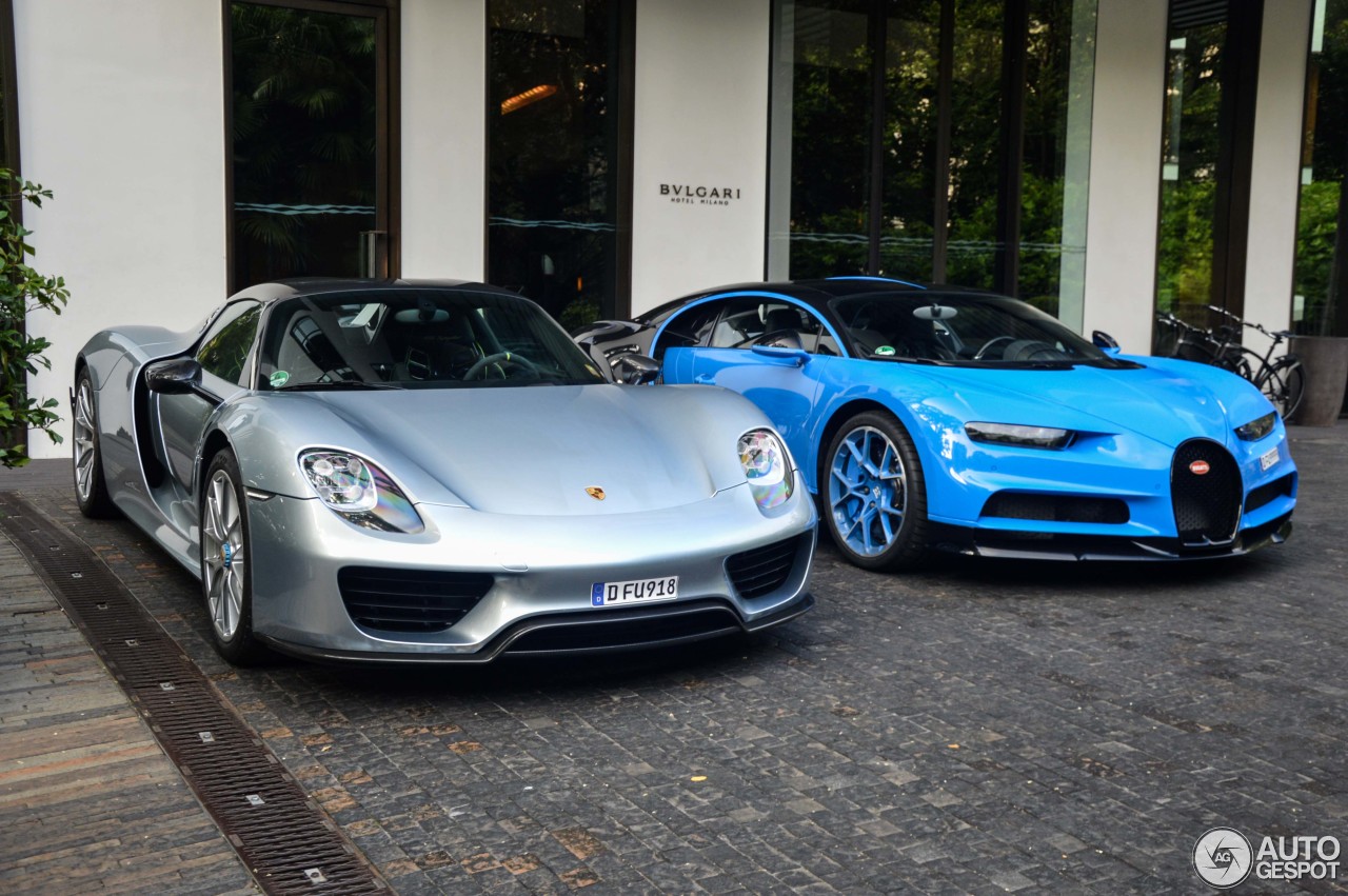 Porsche 918 Spyder Weissach Package