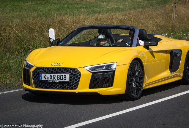 Audi R8 V10 Spyder 2016