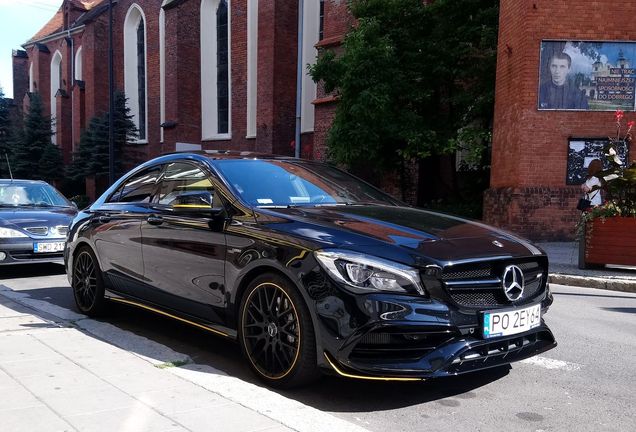 Mercedes-AMG CLA 45 C117 Yellow Night Edition