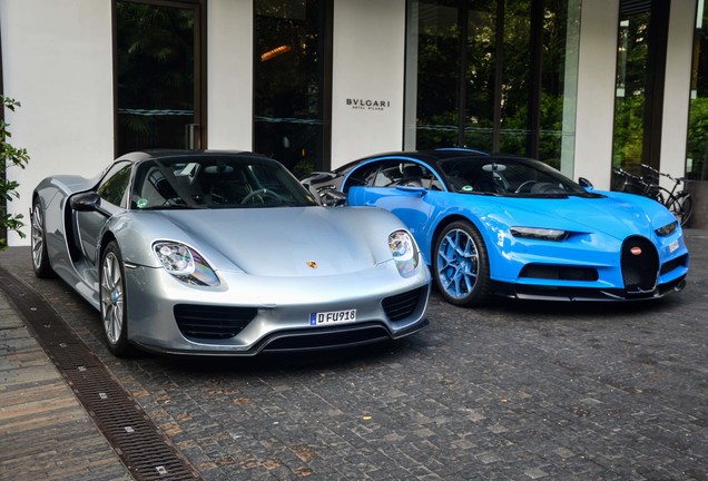 Porsche 918 Spyder Weissach Package