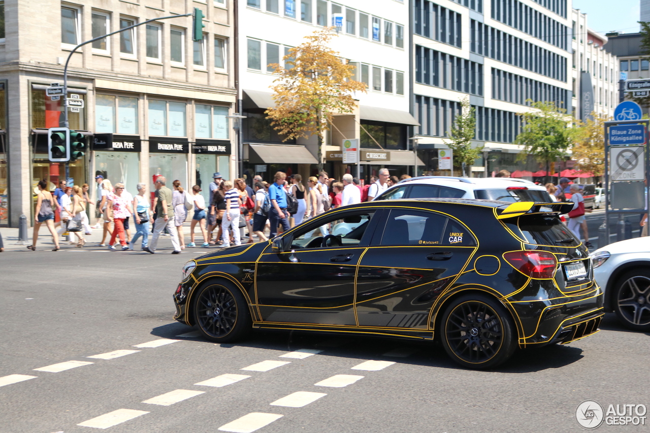 Mercedes-AMG A 45 W176 Yellow Night Edition