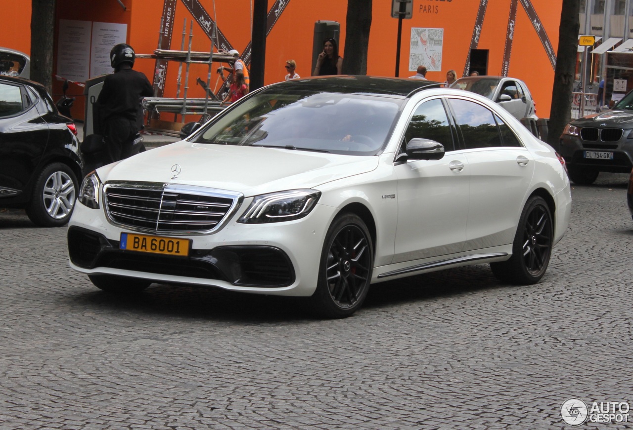 Mercedes-AMG S 63 V222 2017