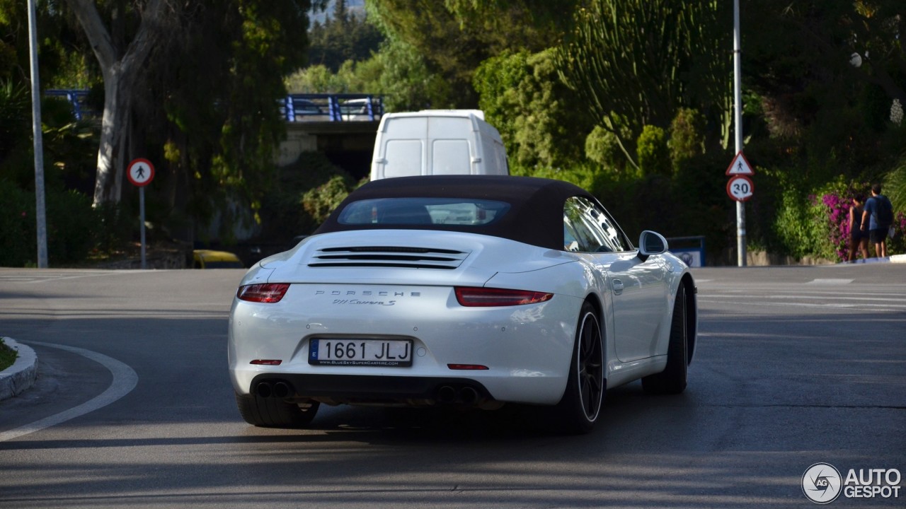 Porsche 991 Carrera S Cabriolet MkI