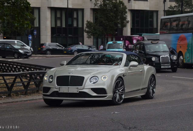 Bentley Continental GTC Speed 2016