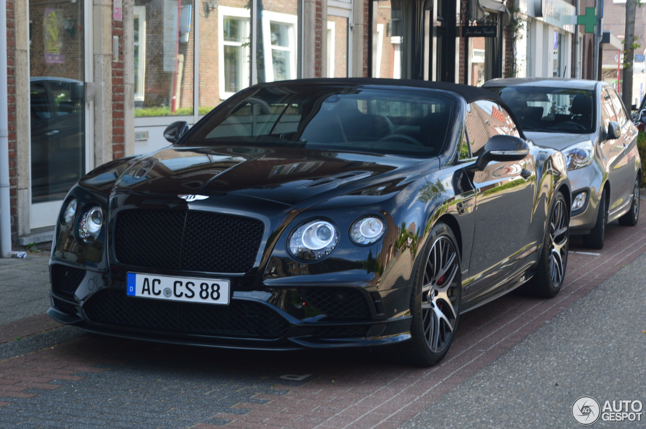 Bentley Continental Supersports Convertible 2018