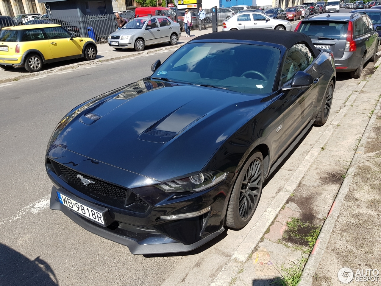 Ford Mustang GT Convertible 2018