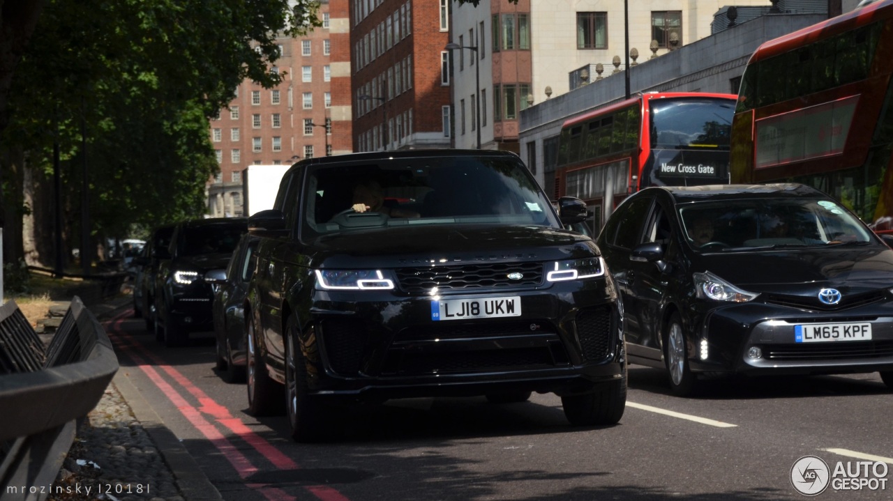 Land Rover Range Rover Sport SVR 2018