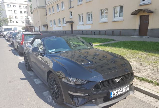 Ford Mustang GT Convertible 2018