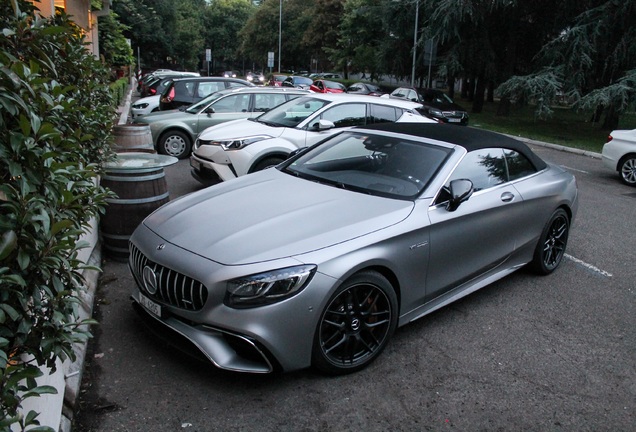 Mercedes-AMG S 63 Convertible A217 2018