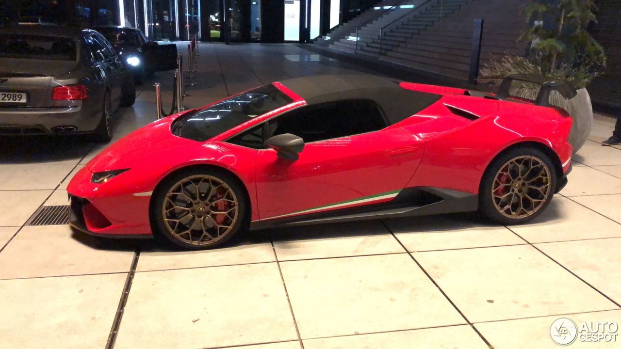 Lamborghini Huracán LP640-4 Performante Spyder