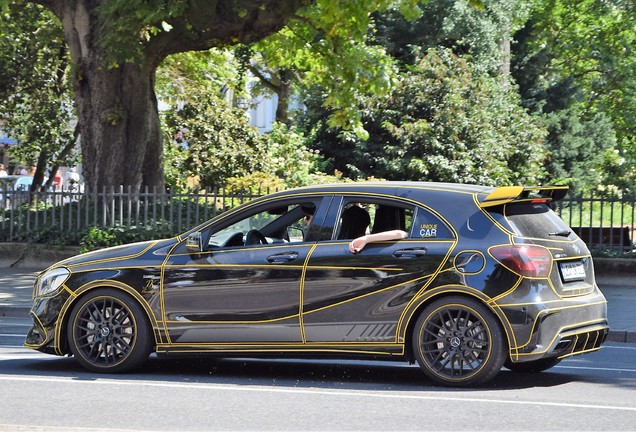 Mercedes-AMG A 45 W176 Yellow Night Edition