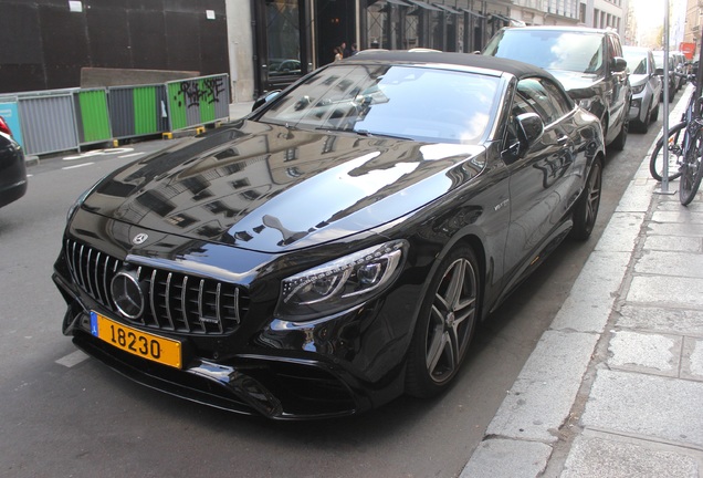 Mercedes-AMG S 63 Convertible A217 2018