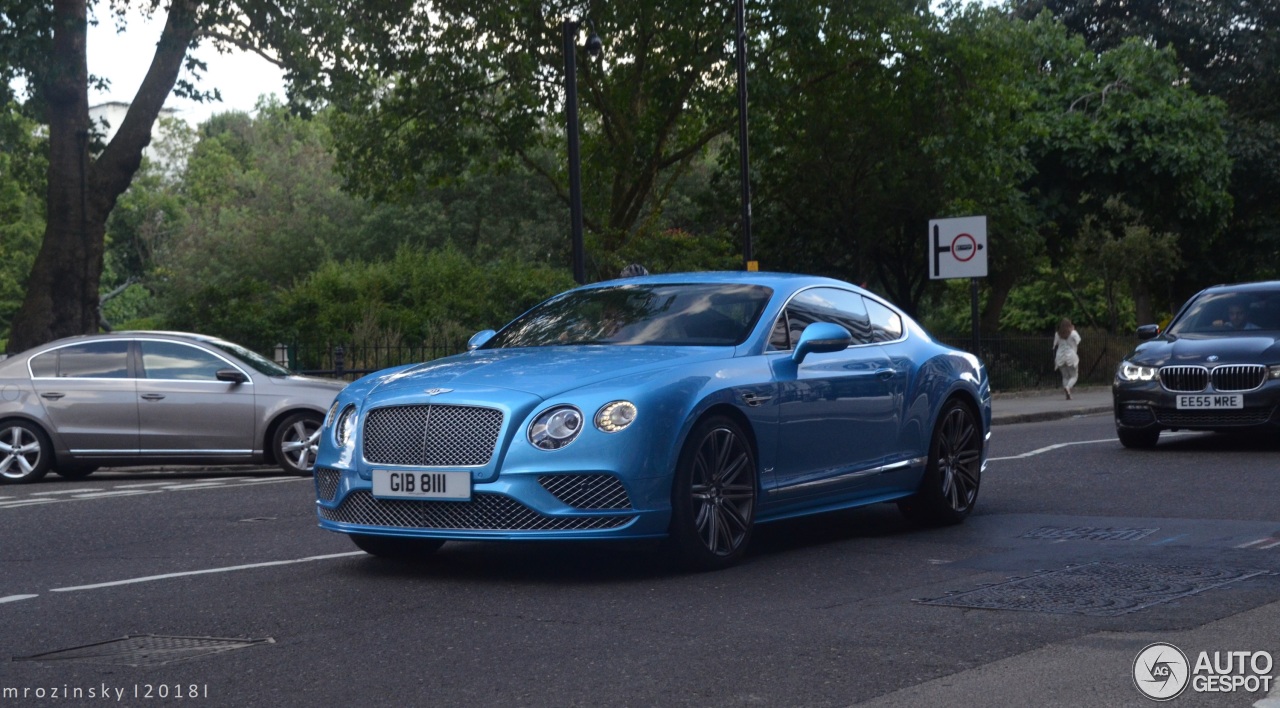 Bentley Continental GT Speed 2016