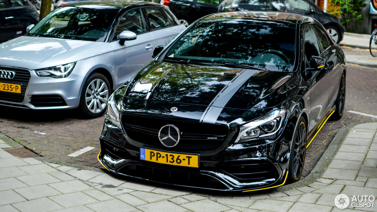 Mercedes-AMG CLA 45 C117 Yellow Night Edition