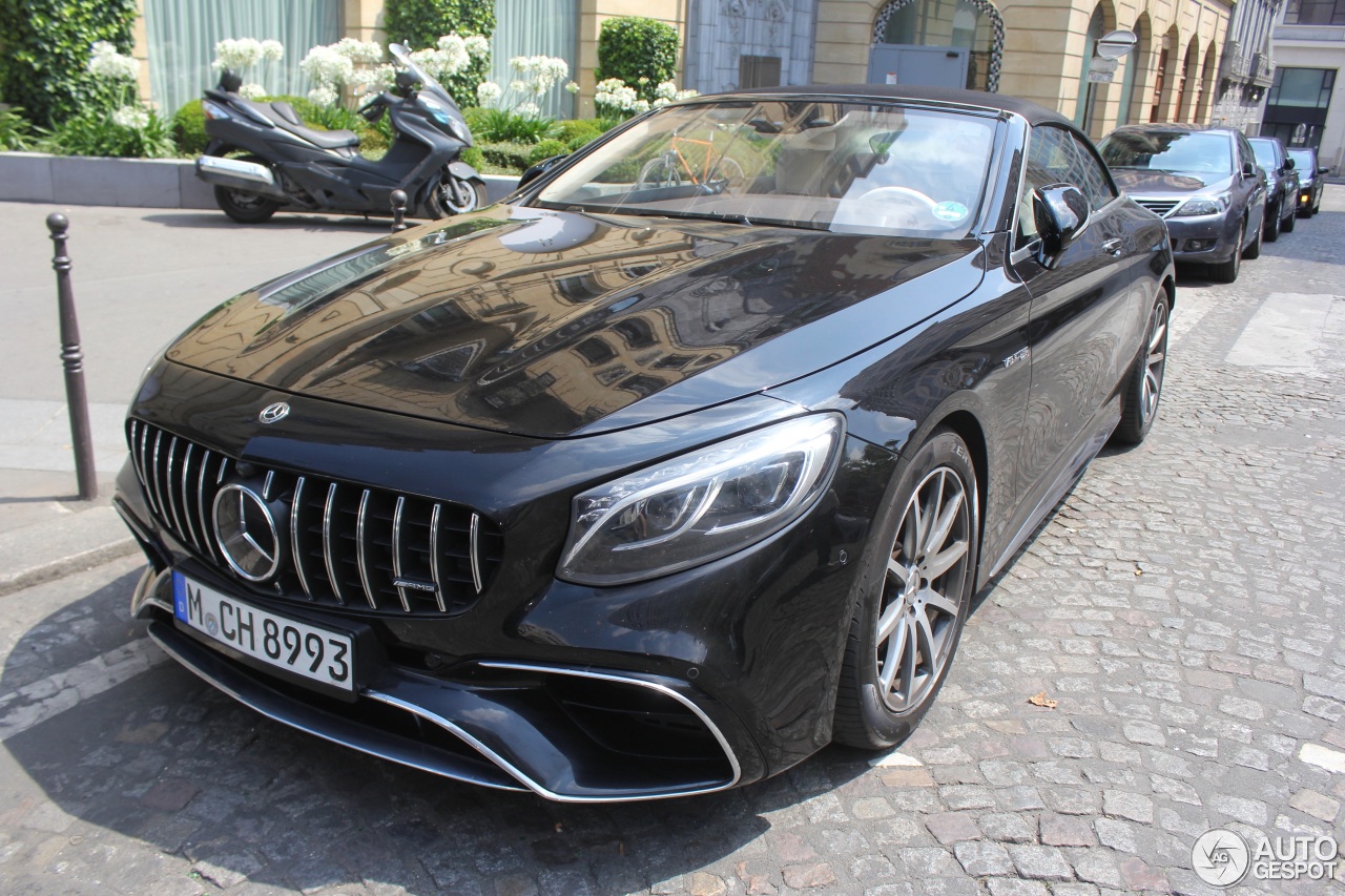 Mercedes-AMG S 63 Convertible A217 2018