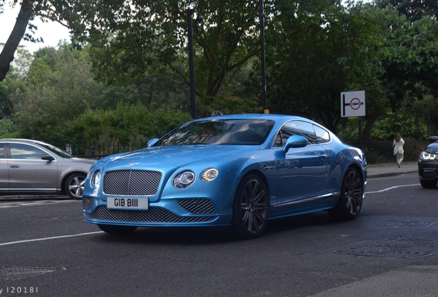 Bentley Continental GT Speed 2016