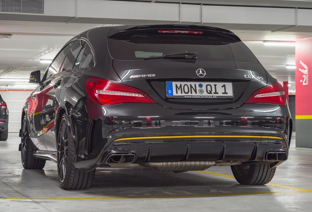 Mercedes-AMG CLA 45 Shooting Brake X117 Yellow Night Edition