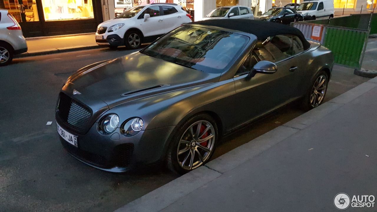 Bentley Continental Supersports Convertible