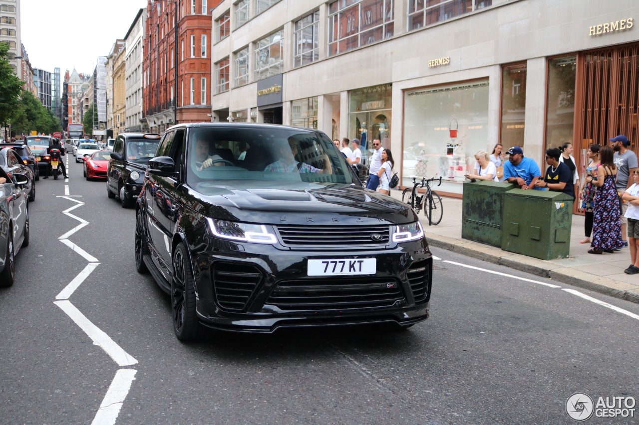 Land Rover Urban Range Rover Sport SVR 2018