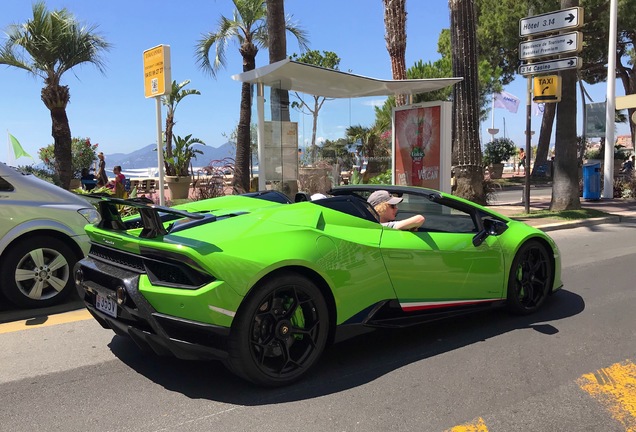 Lamborghini Huracán LP640-4 Performante Spyder