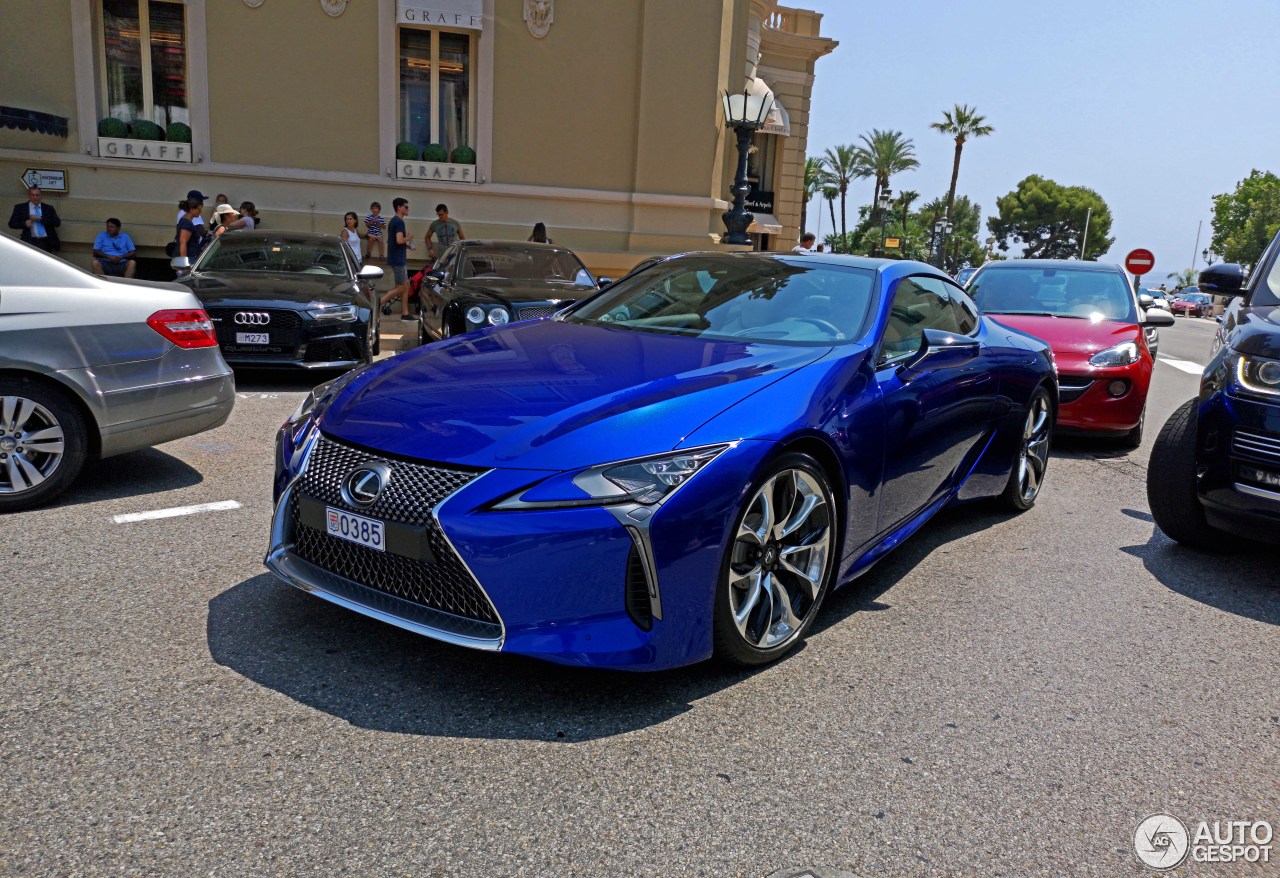 Lexus LC 500 Structural Blue Edition