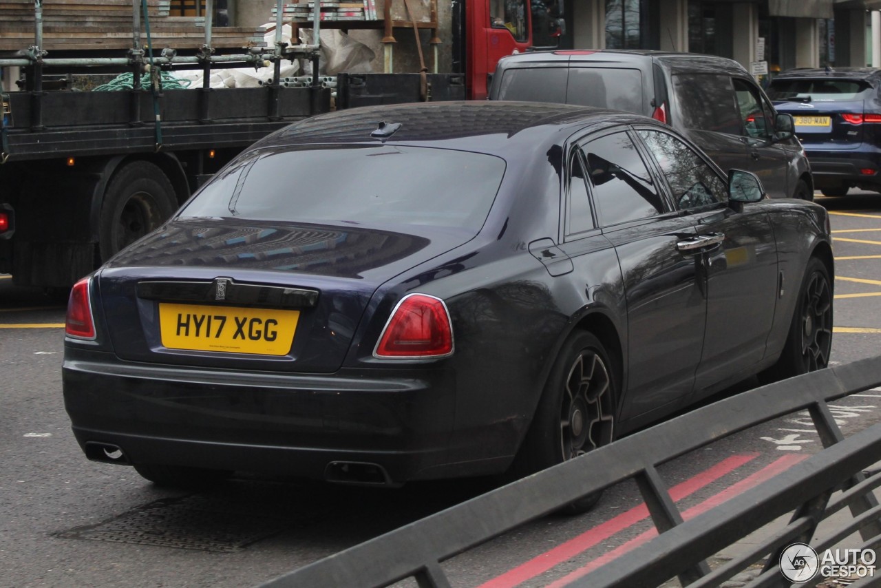 Rolls-Royce Ghost Series II Black Badge