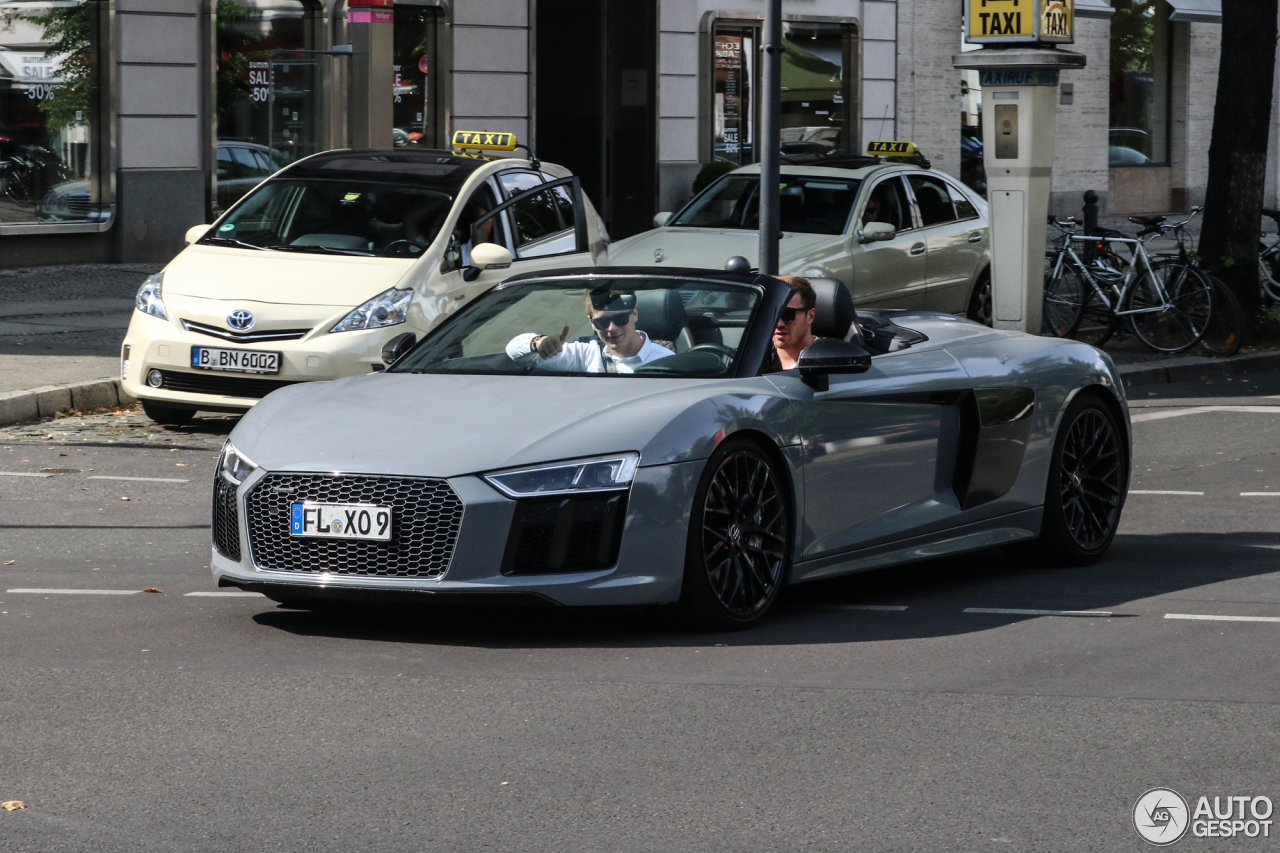 Audi R8 V10 Spyder 2016