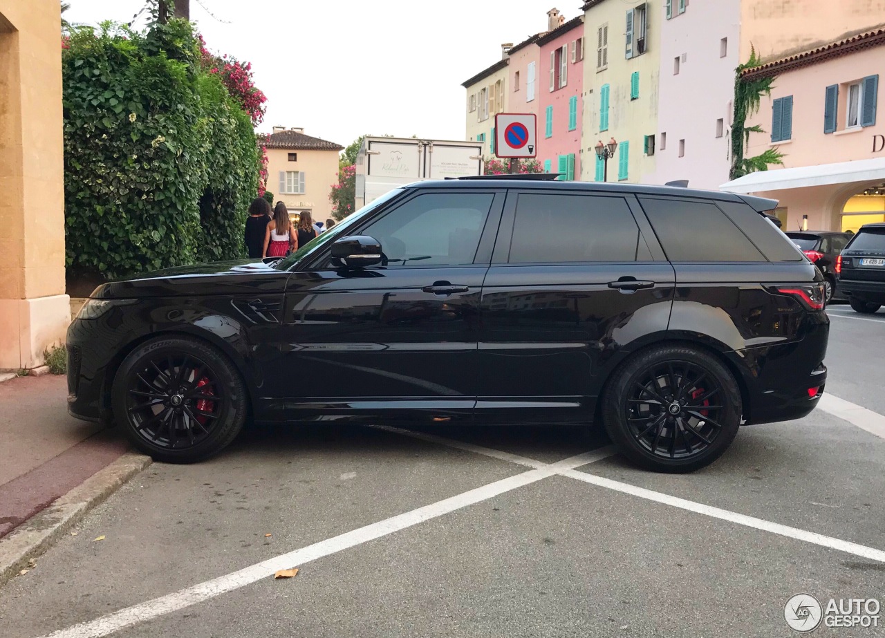 Land Rover Range Rover Sport SVR 2018