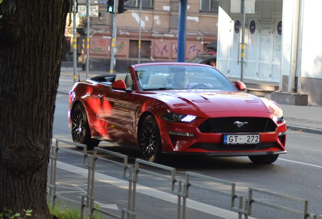 Ford Mustang GT Convertible 2018