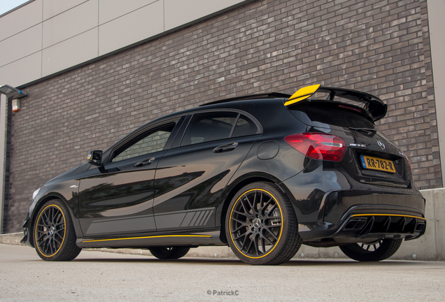 Mercedes-AMG A 45 W176 Yellow Night Edition