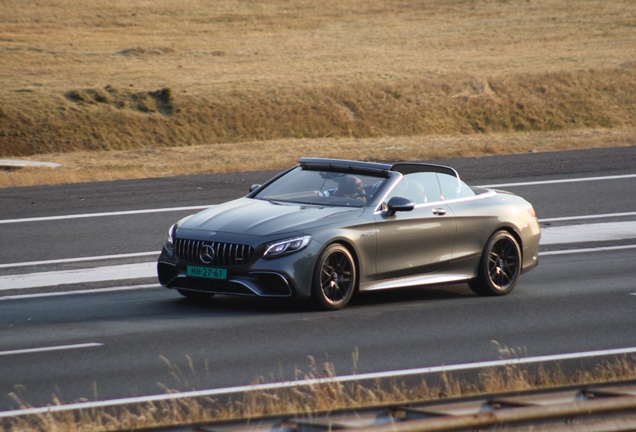 Mercedes-AMG S 63 Convertible A217 2018