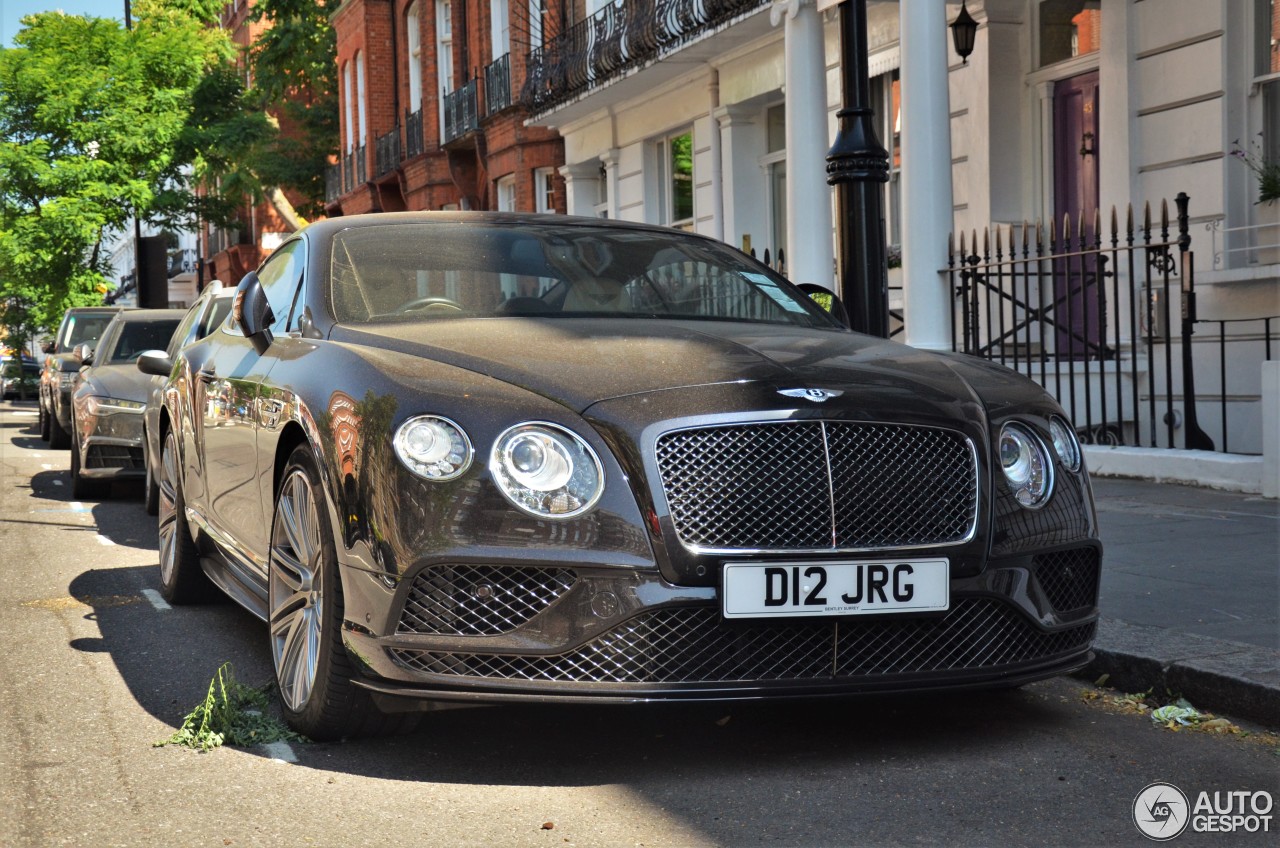 Bentley Continental GT Speed 2016