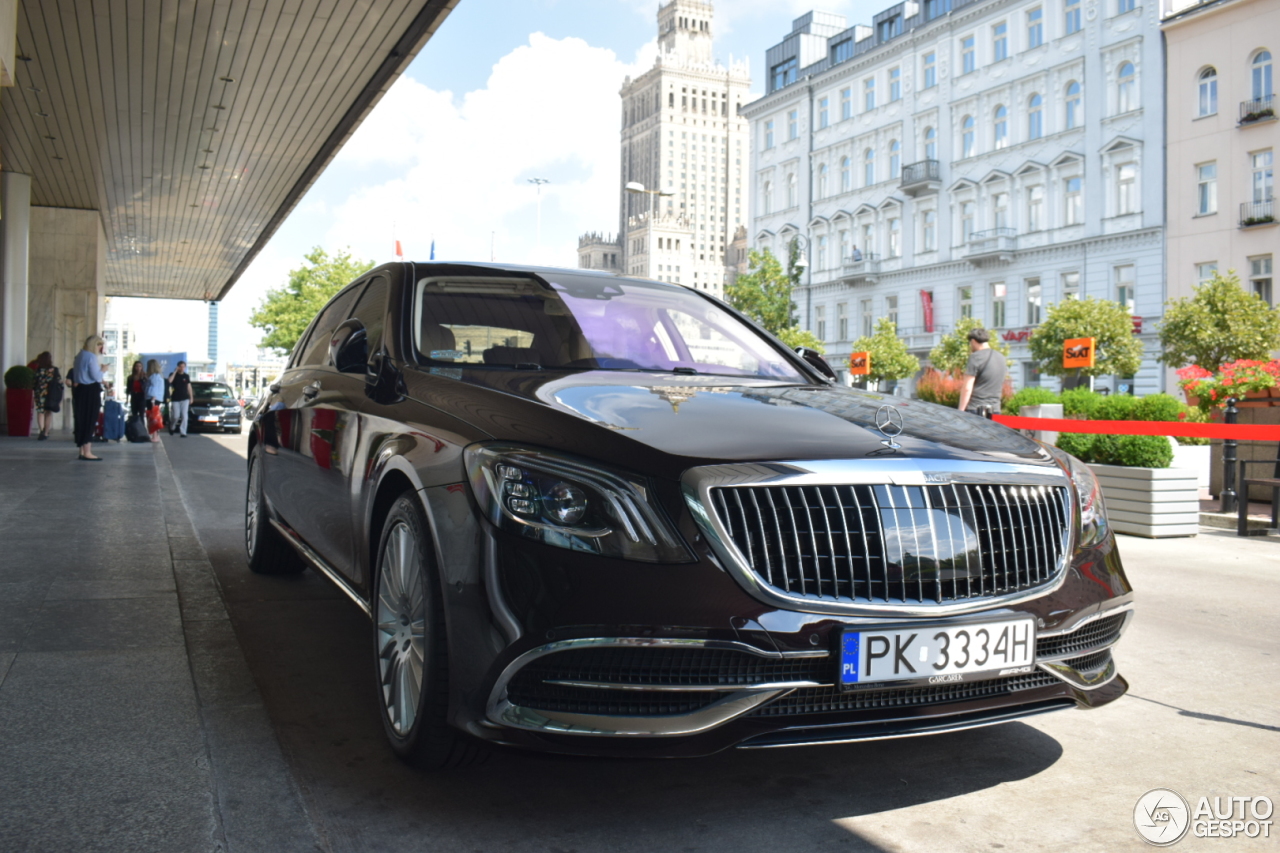 Mercedes-Maybach S 650 X222 2018