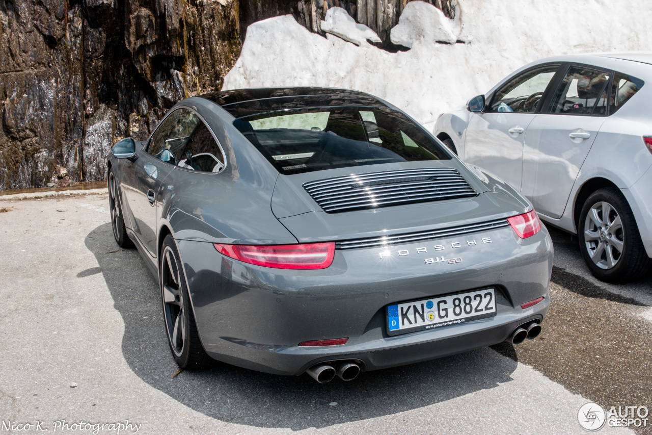 Porsche 991 50th Anniversary Edition