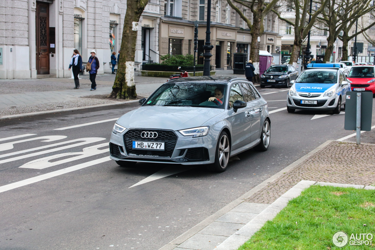 Audi RS3 Sportback 8V 2018