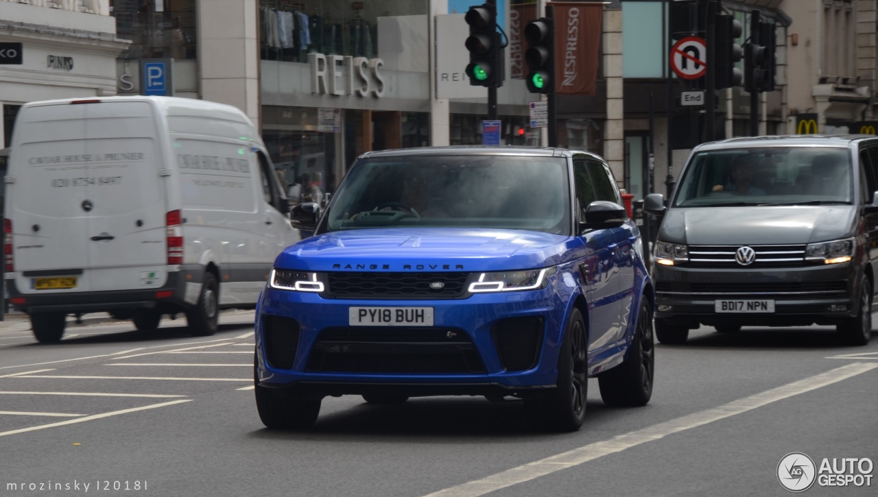 Land Rover Range Rover Sport SVR 2018