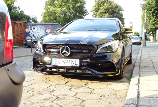 Mercedes-AMG CLA 45 C117 Yellow Night Edition