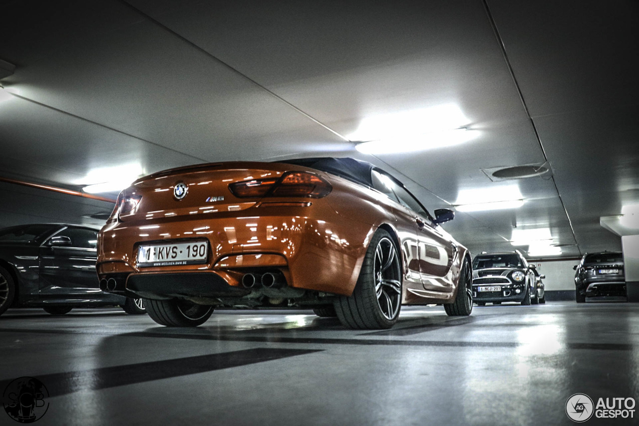 BMW M6 F12 Cabriolet 2015