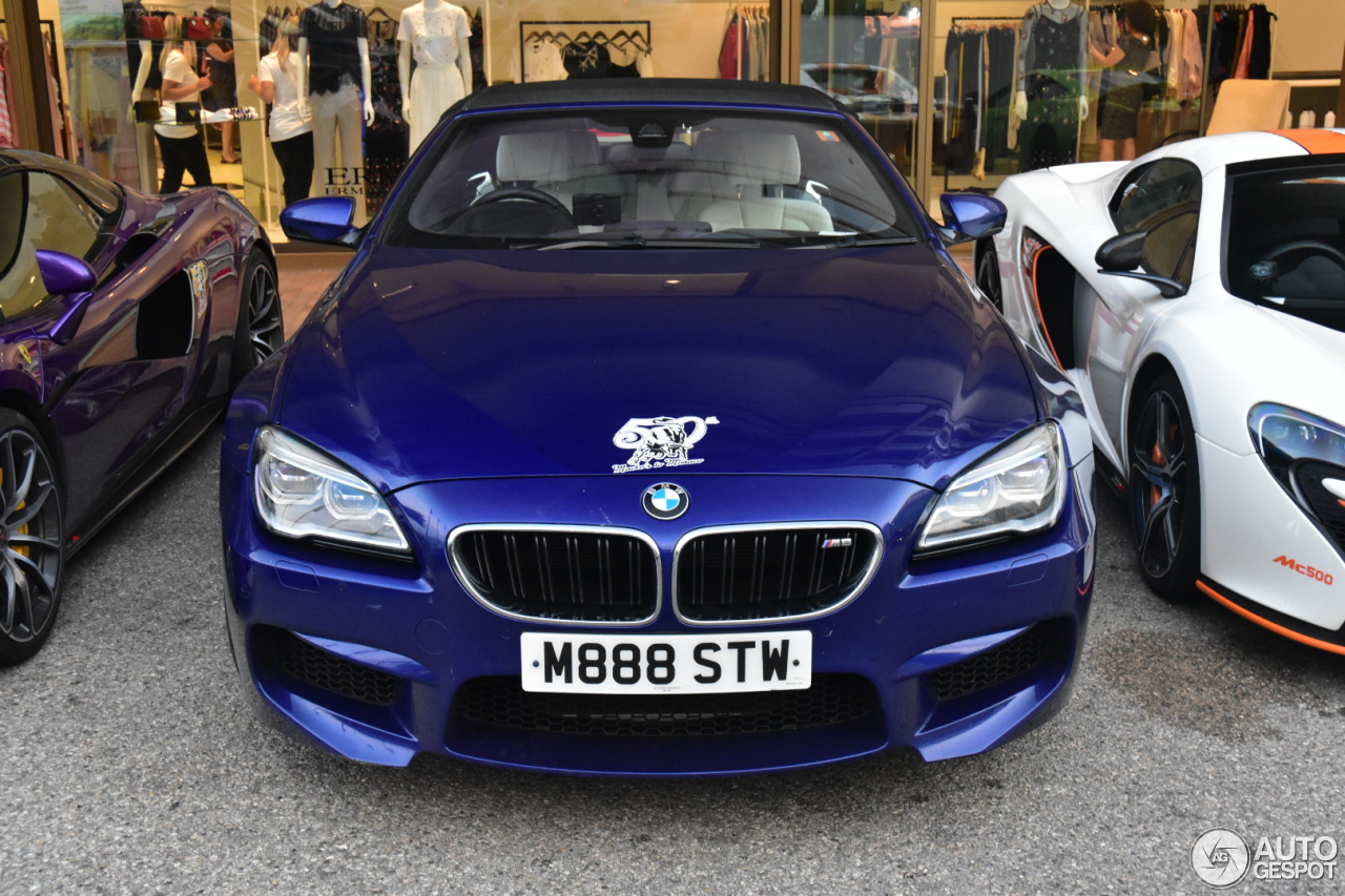 BMW M6 F12 Cabriolet 2015