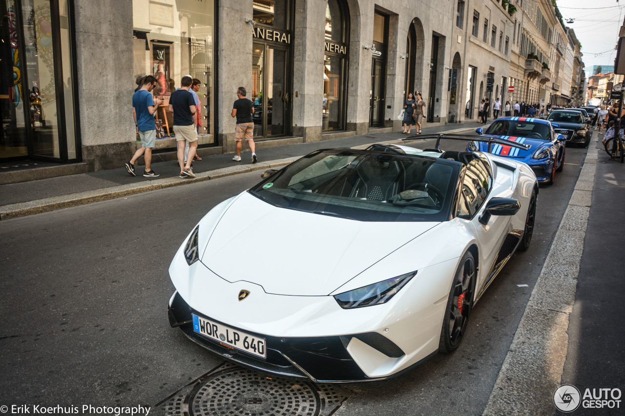 Lamborghini Huracán LP640-4 Performante Spyder